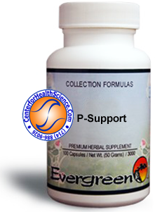 P-Support™ by Evergreen Herbs,  --- 100 Capsules