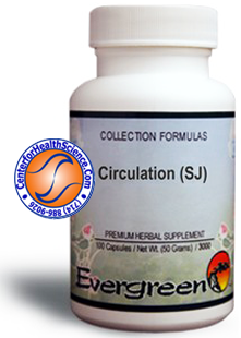 Circulation SJ™ by Evergreen Herbs, 100 Capsules