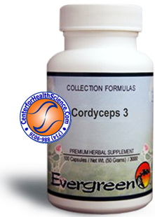 Cordyceps 3™ by Evergreen Herbs, 100 Capsules