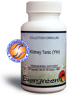 Kidney Tonic (Yin)™ by Evergreen Herbs, 100 Capsules