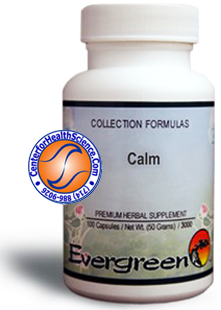 Calm™ -- by  Evergreen  Herbs,     - 100 capsules