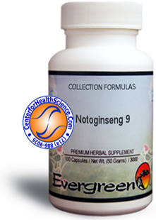 Notoginseng 9™ by Evergreen Herbs, 100 Capsules
